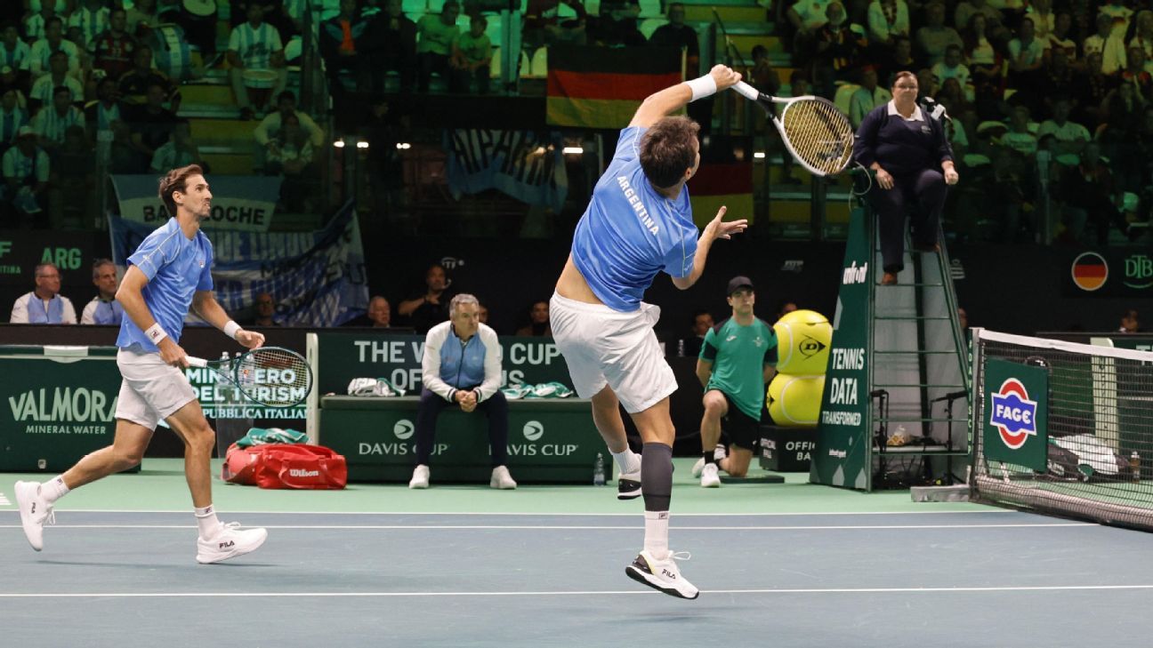 Voici comment l'Argentine se maintient au classement ITF après sa bonne participation à la Coupe Davis 2025