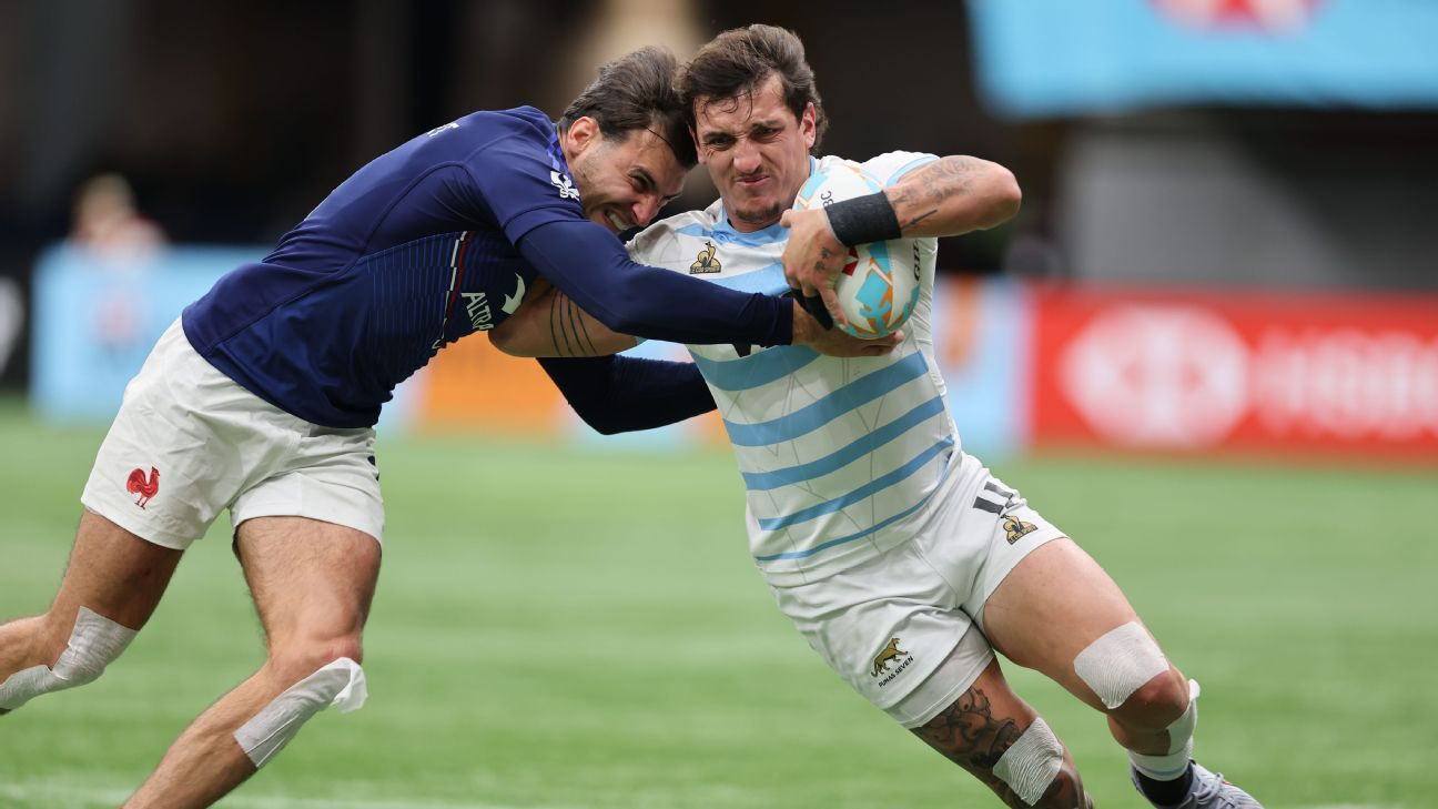 Comment se situe le classement du Sevens World Tour et quelle position occupent les Los Pumas 7's ?