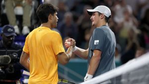 « Fonseca me rappelle » : Alcaraz, avec Actus-Sports.com Tenis après avoir battu Joao à l&rsquo;Open de Miami