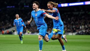 L&rsquo;Araignée est apparue ! Superbe but de Julián Álvarez pour l&rsquo;Atlético Madrid contre Tottenham en Champions