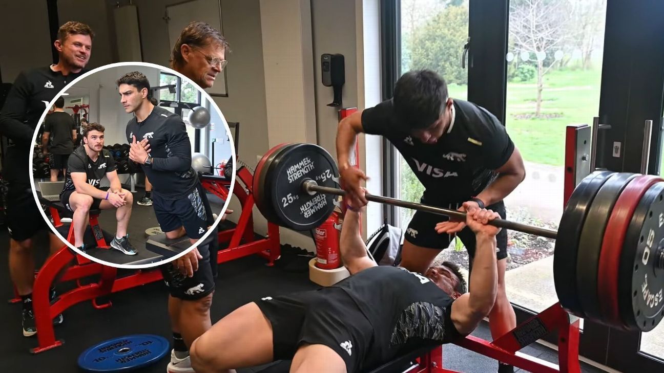 Voici comment Los Pumas s'entraînent en salle : puissance et exigence au London Camp