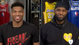 J’aimerais le voir ici : Giannis Antetokounmpo pousse pour le retour de LeBron James à Miami