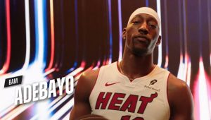 Je ne veux pas être mis KO : Pat Riley chambrant Bam Adebayo pour rattraper une boulette