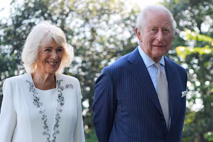 Le roi Charles III d'Angleterre et la reine consort Camilla 
