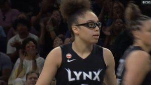 WNBA : Minnesota écrase les Aces – Carla Leite blessée à Portland