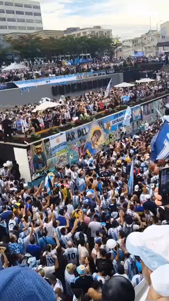 "Malvinas argentinas", gritan los hinchas en Atlanta