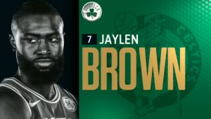 « Je vous aime » : Jaylen Brown quitte Boston et reçoit les clés de la ville