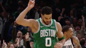 Jayson Tatum très à l’aise dans son rôle de leader des Celtics