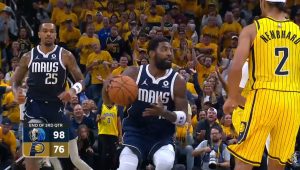 Kyrie Irving quitte le parquet après six fautes pour la première fois de sa carrière